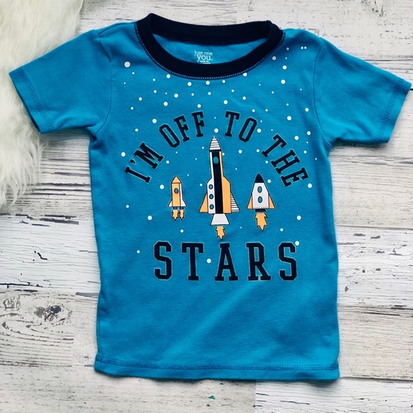 4pc Carter “Rocket Theme” 4T Pajama Bundle - Picture 4 of 8